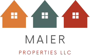 Maier Properties LLC — three houses logo